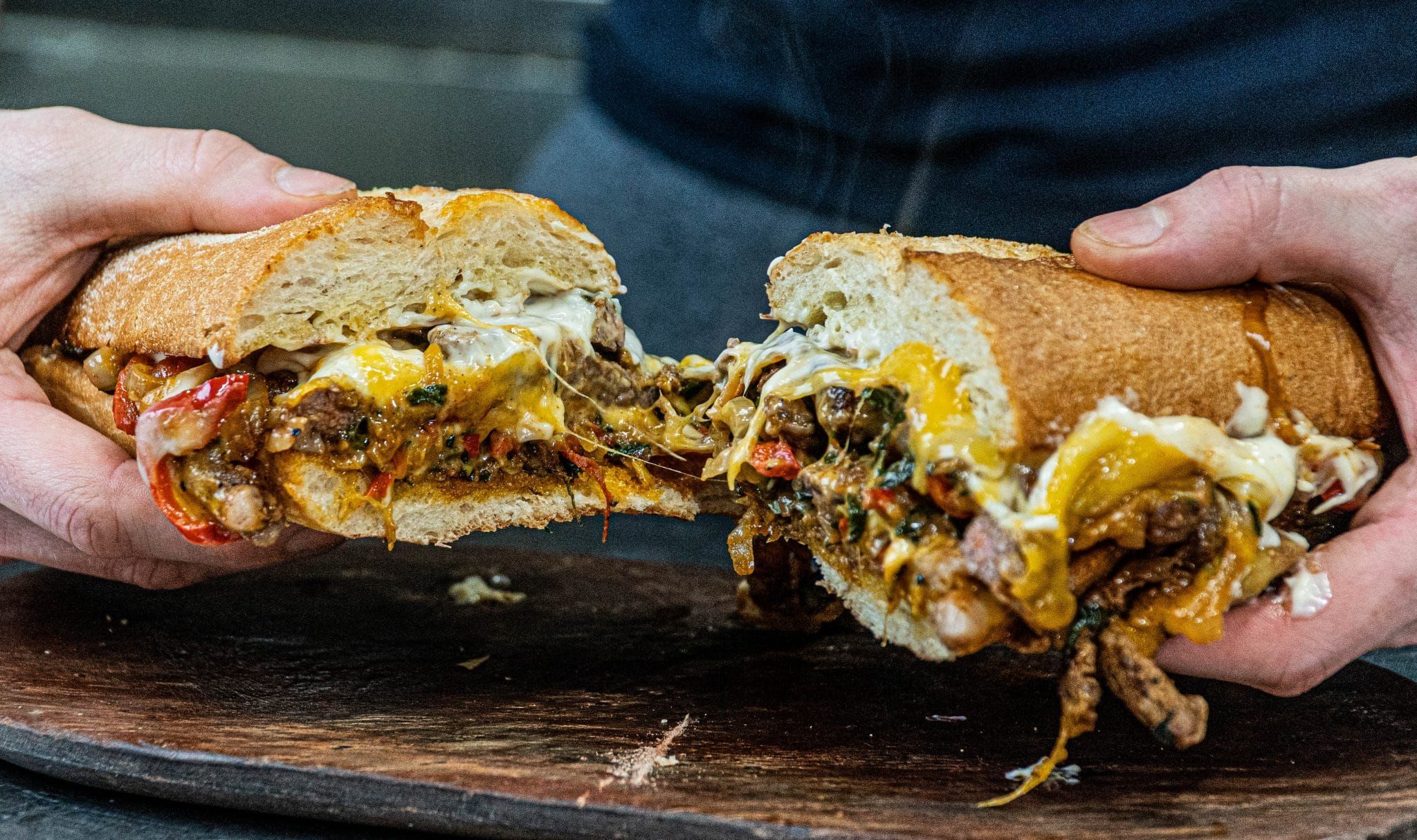 Philly Cheese Steak Sandwich