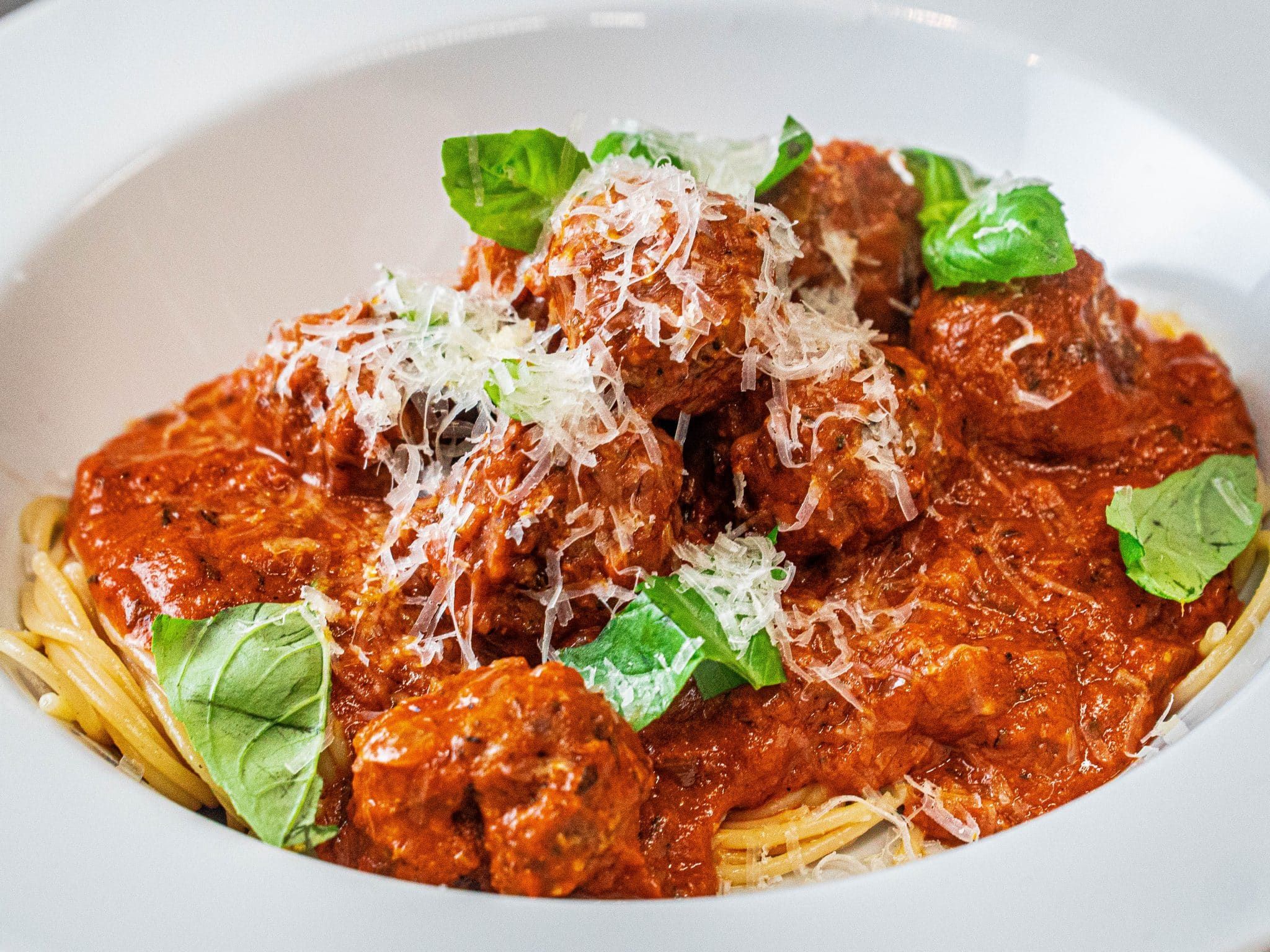 Spaghetti meatballs