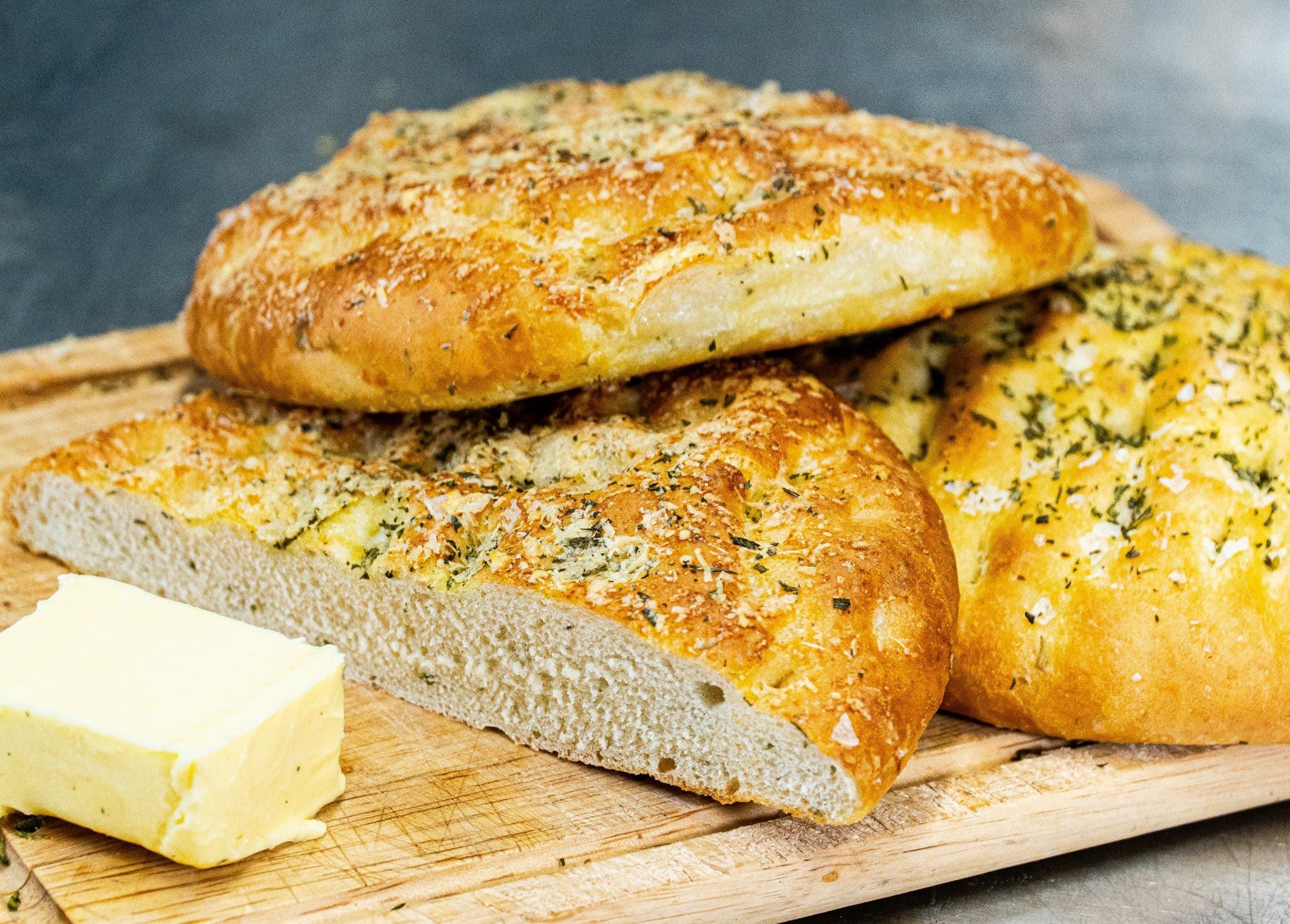 Focaccia brød