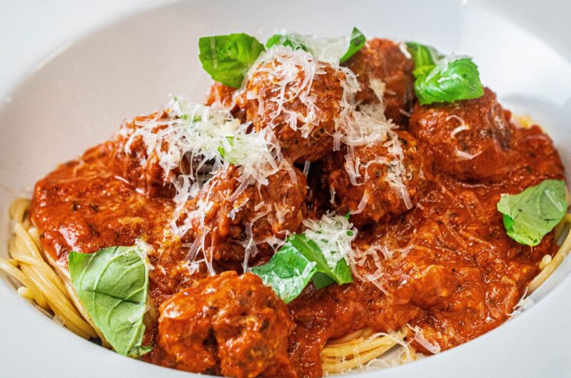 Spaghetti meatballs